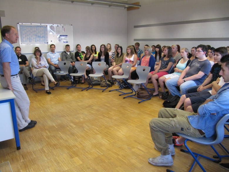 Hans-Peter Storz (MdL) besucht das Berufsschulzentrum Stockach